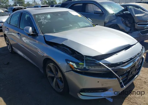 2018 Honda Accord Touring из США, поврежденный, VIN 1HGCV1F98JA152003